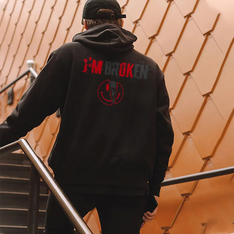 Luviza™ Broken Mind Hoodie – Mode möter medvetenhet