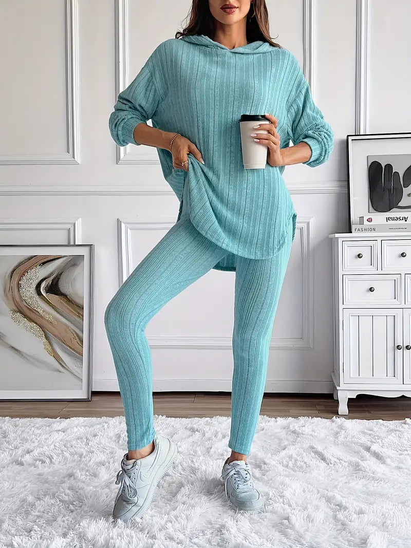 Luviza™ Knit Lounge Set – Tidlös Elegans
