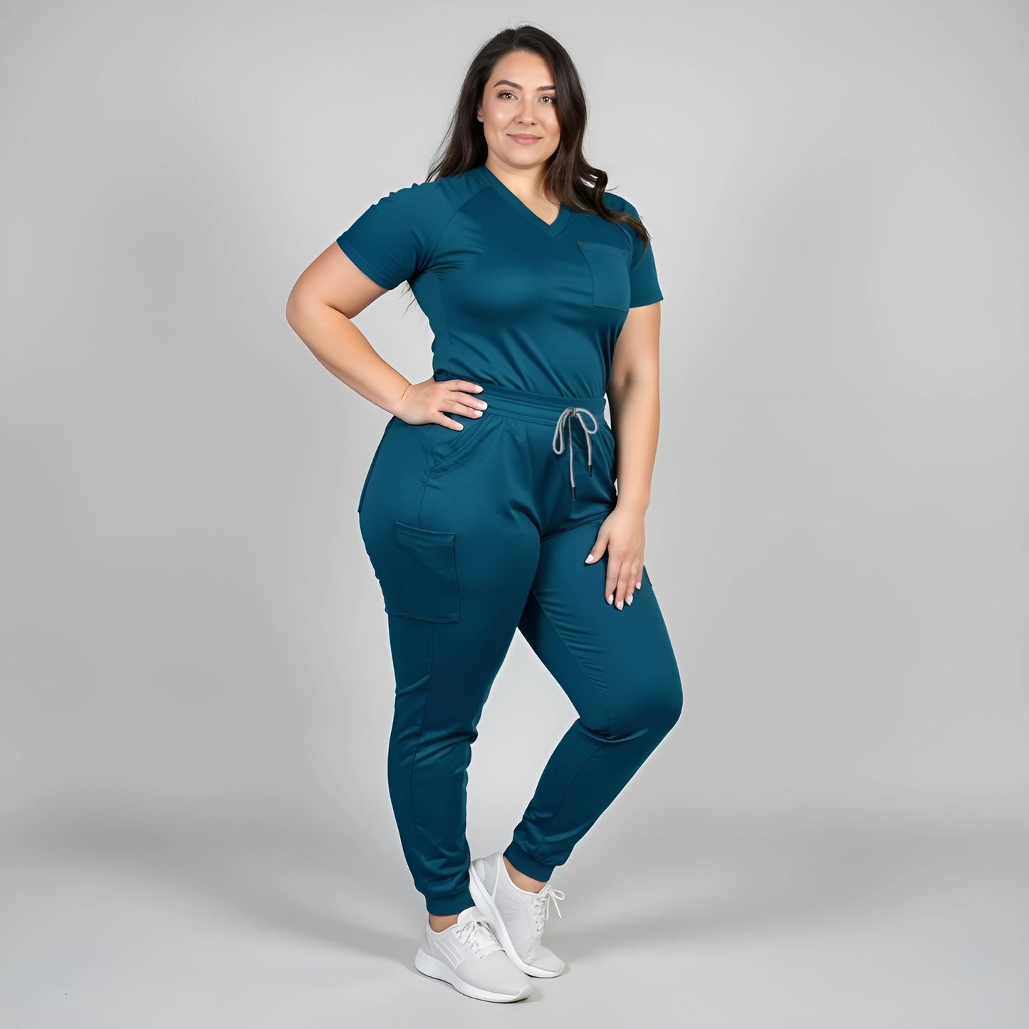 Luviza™ HealthWear Scrub – Flexibele Outfit voor Zorghelden