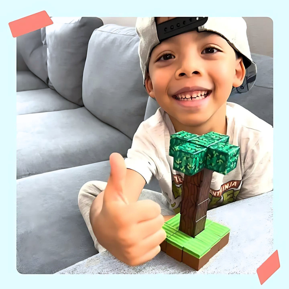 Luviza™ CubeCraft Set – Inspirerat av byggspel