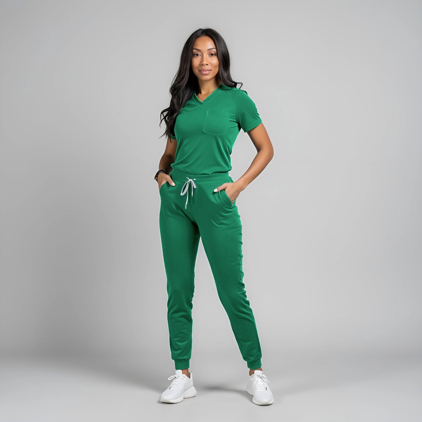 Luviza™ HealthWear Scrub – Flexibele Outfit voor Zorghelden