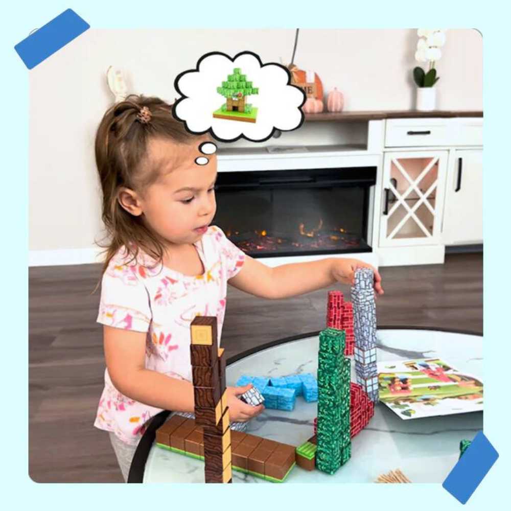 Luviza™ CubeCraft Set – Inspirerat av byggspel