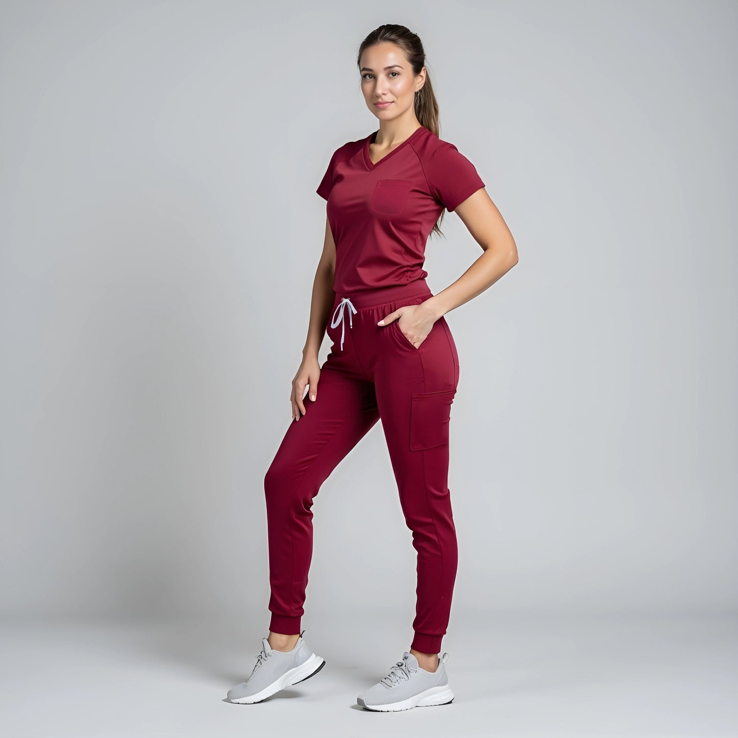 Luviza™ HealthWear Scrub – Flexibele Outfit voor Zorghelden