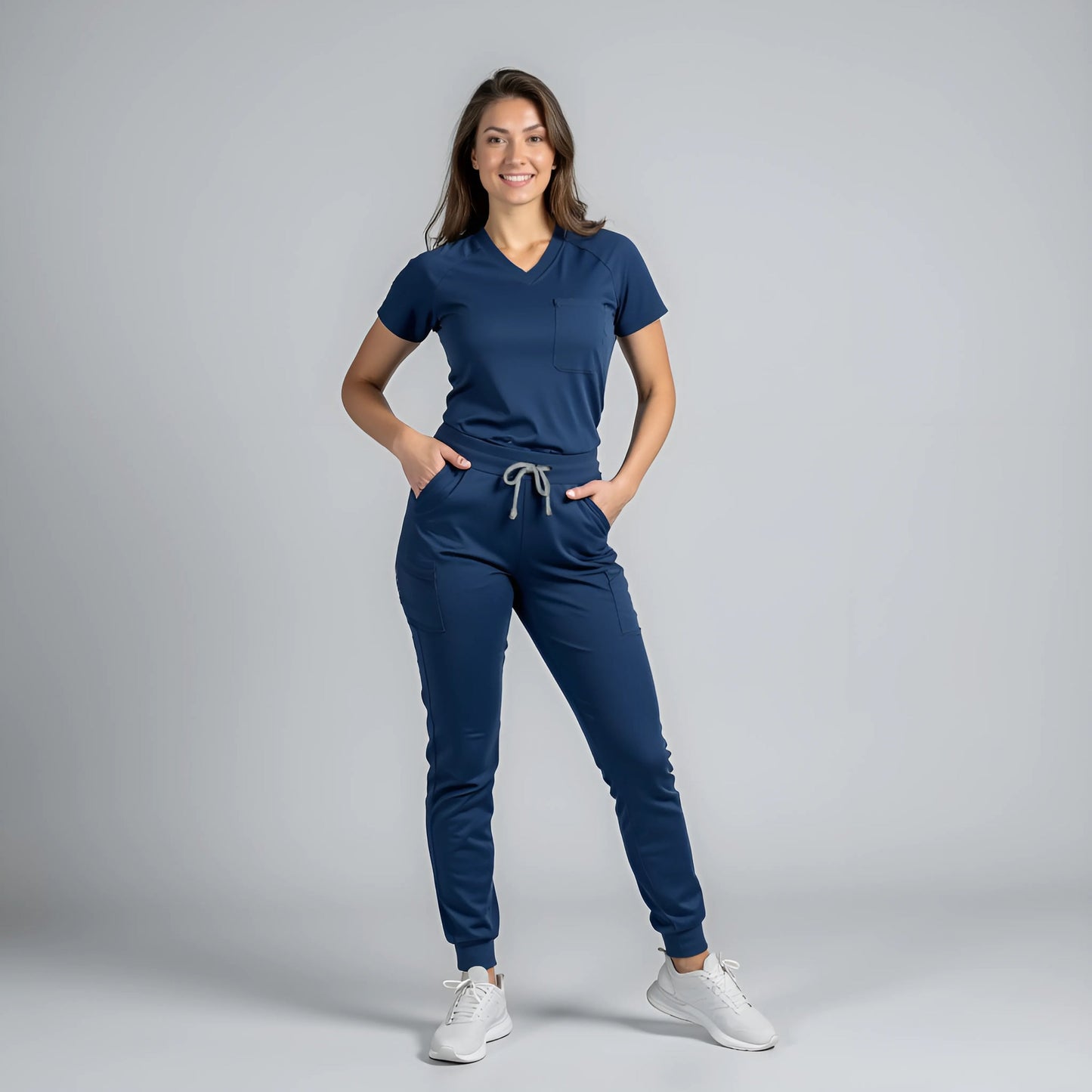 Luviza™ HealthWear Scrub – Flexibele Outfit voor Zorghelden