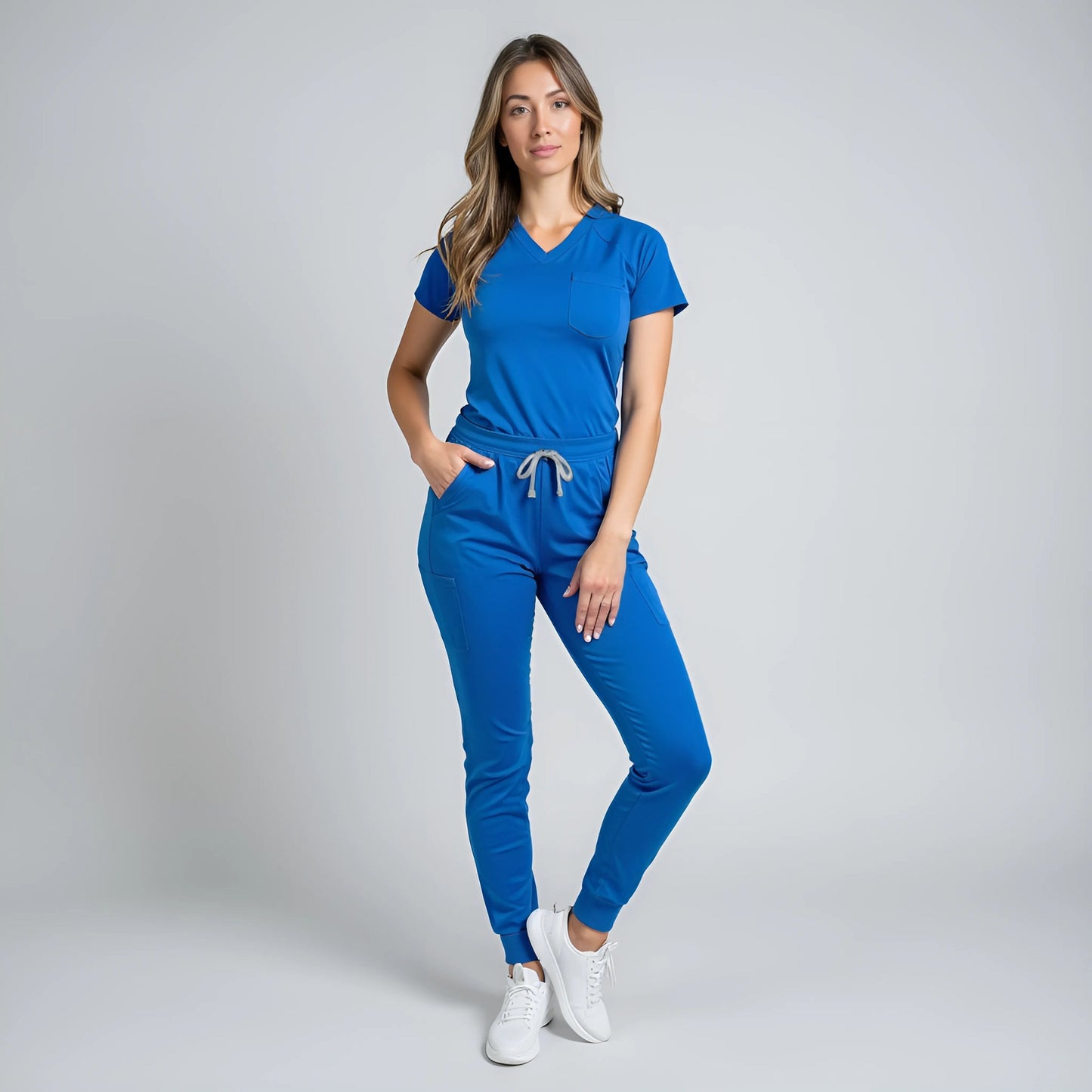 Luviza™ HealthWear Scrub – Flexibele Outfit voor Zorghelden