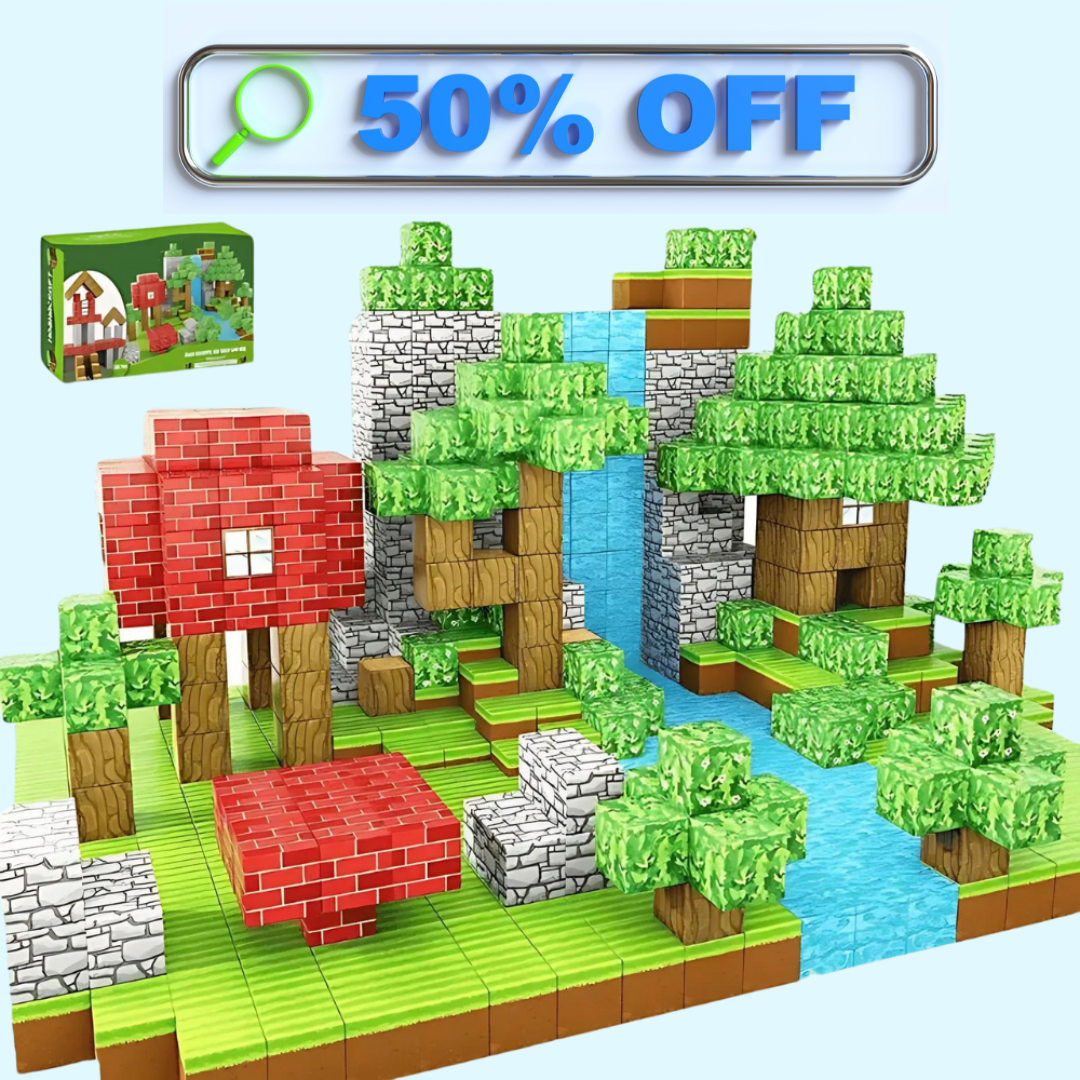 Luviza™ CubeCraft Set – Inspirerat av byggspel