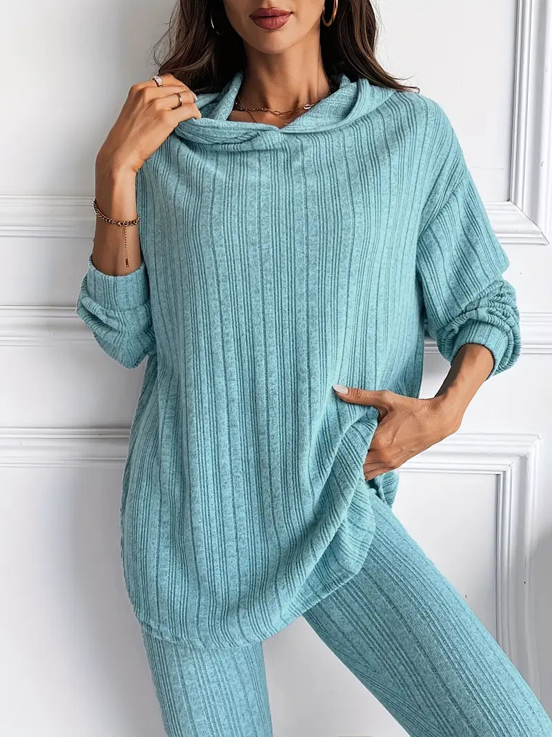 Luviza™ Knit Lounge Set – Tidlös Elegans