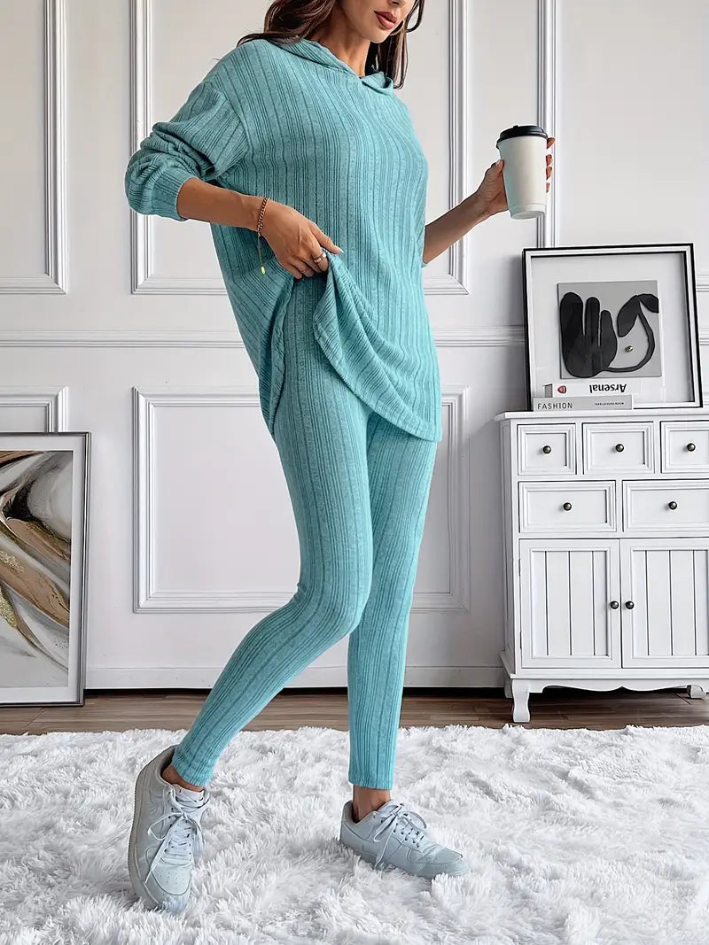 Luviza™ Knit Lounge Set – Tidlös Elegans