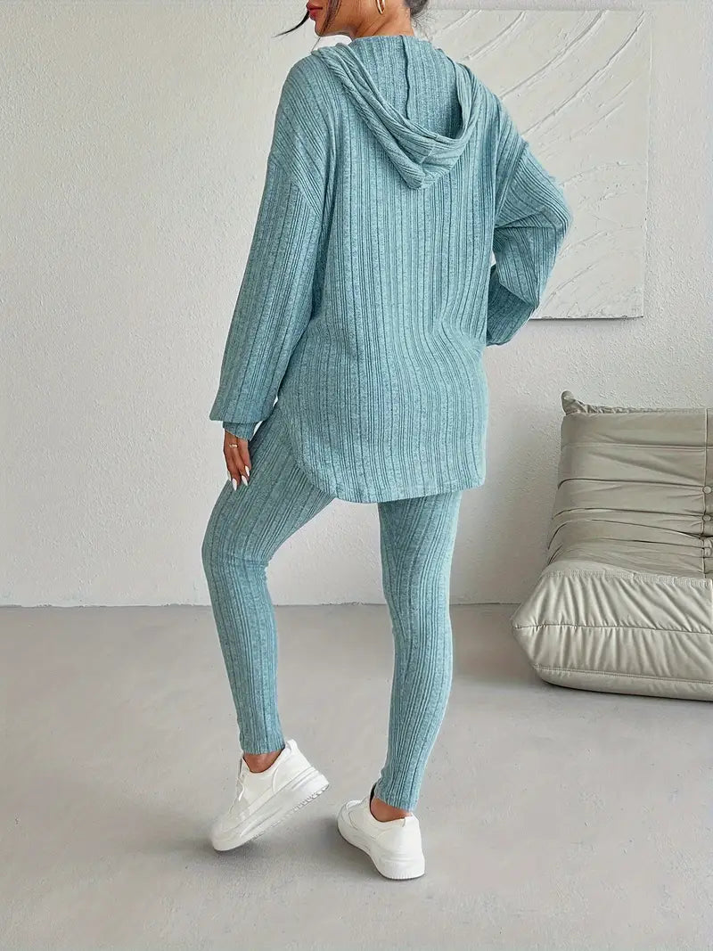 Luviza™ Knit Lounge Set – Tidlös Elegans