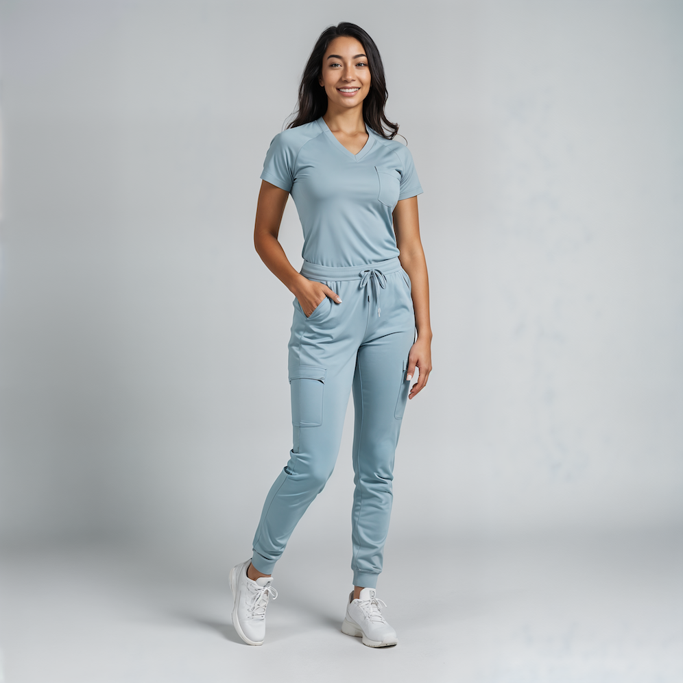 Luviza™ HealthWear Scrub – Flexibele Outfit voor Zorghelden