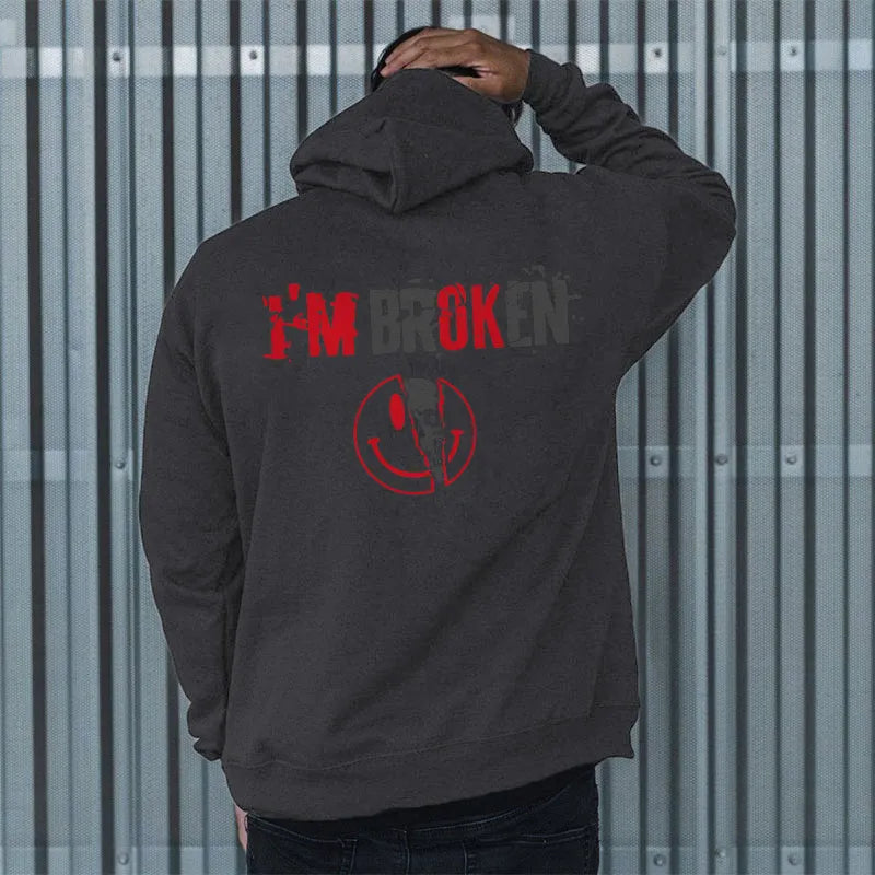 Luviza™ Broken Mind Hoodie – Mode möter medvetenhet