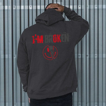 Luviza™ Broken Mind Hoodie – Mode möter medvetenhet