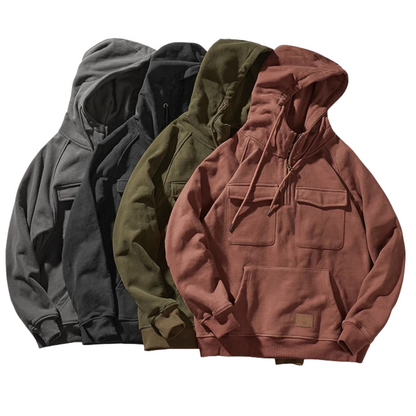 Luviza™ Urban Quarter Zip – Minimalistisk Stil