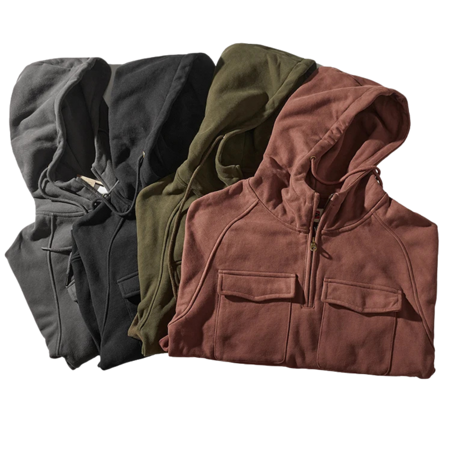Luviza™ Urban Quarter Zip – Minimalistisk Stil