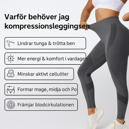 Compression Leggings – Anti-cellulite & lyftande effekt