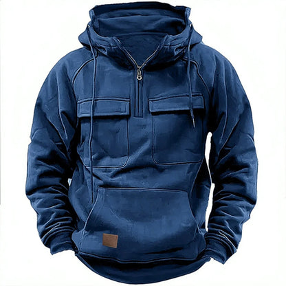Luviza™ Urban Quarter Zip – Minimalistisk Stil