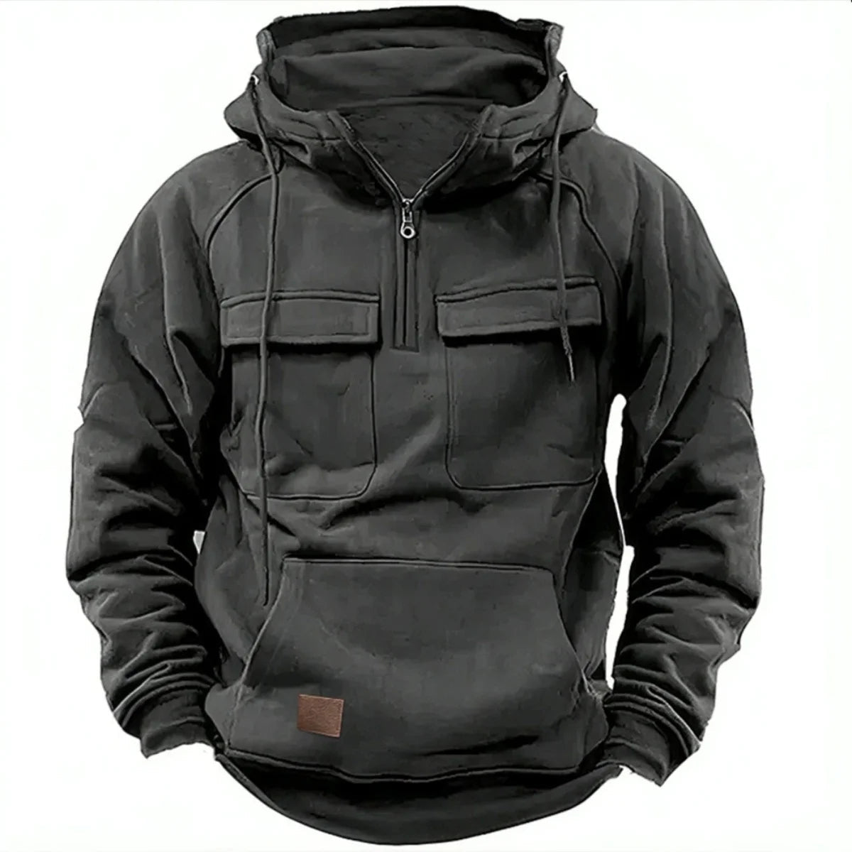 Luviza™ Urban Quarter Zip – Minimalistisk Stil