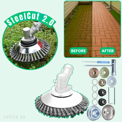 Luviza™ SteelCut 2.0 – Oförstörbar trimmerhuvud