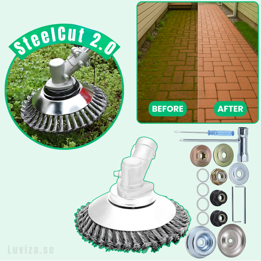 Luviza™ SteelCut 2.0 – Oförstörbar trimmerhuvud