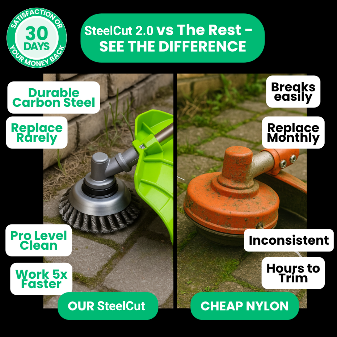 Luviza™ SteelCut 2.0 – Oförstörbar trimmerhuvud