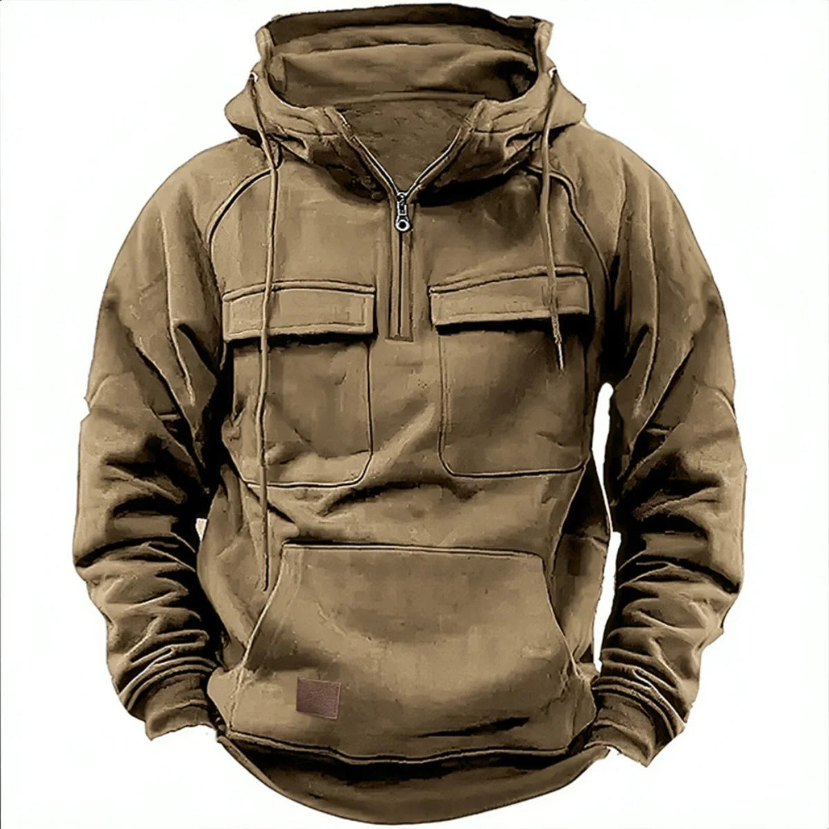 Luviza™ Urban Quarter Zip – Minimalistisk Stil