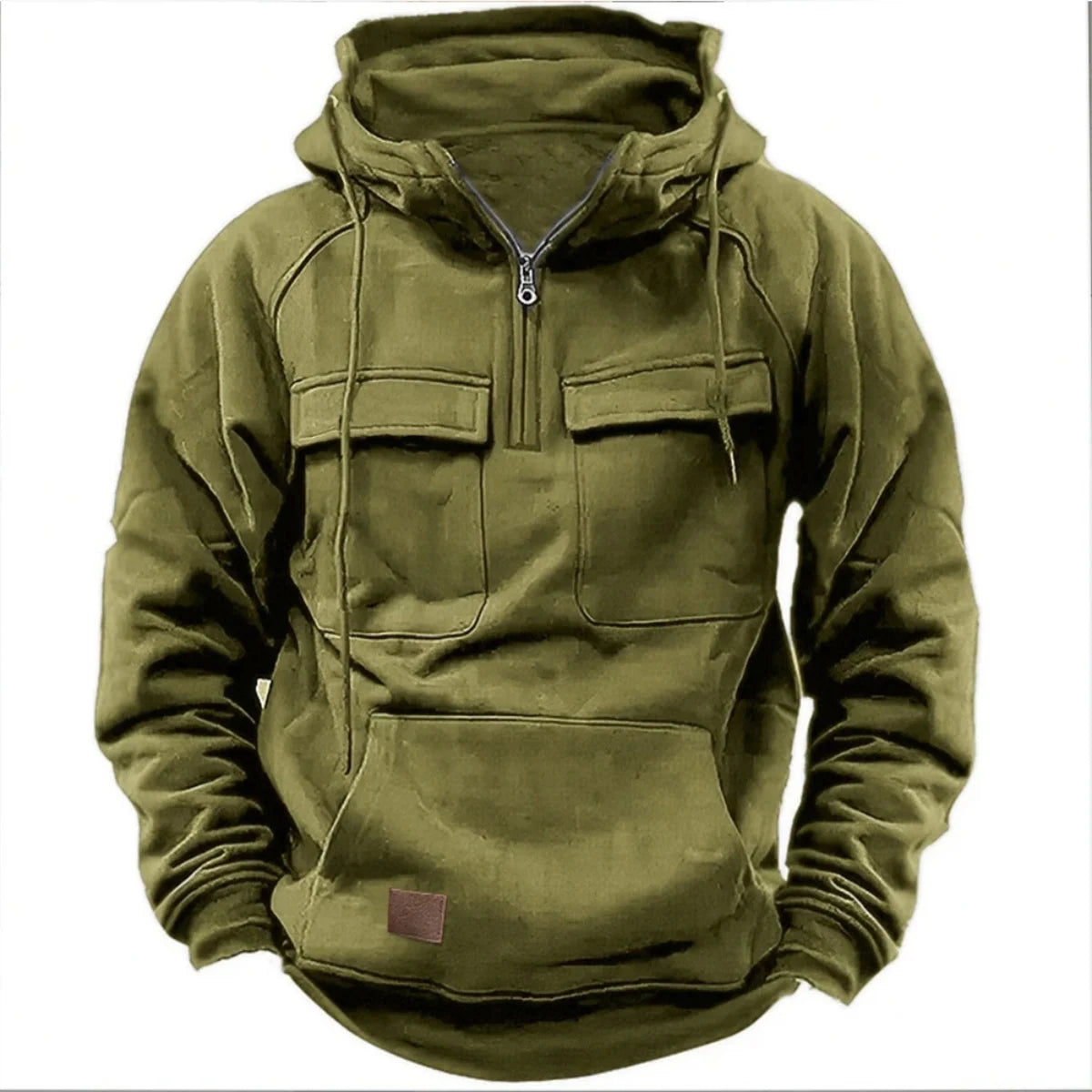 Luviza™ Urban Quarter Zip – Minimalistisk Stil
