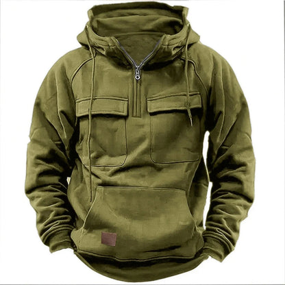 Luviza™ Urban Quarter Zip – Minimalistisk Stil