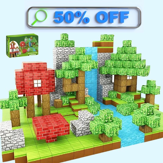 Luviza™ CubeCraft Set – Inspirerat av byggspel