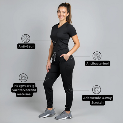 Luviza™ HealthWear Scrub – Flexibele Outfit voor Zorghelden