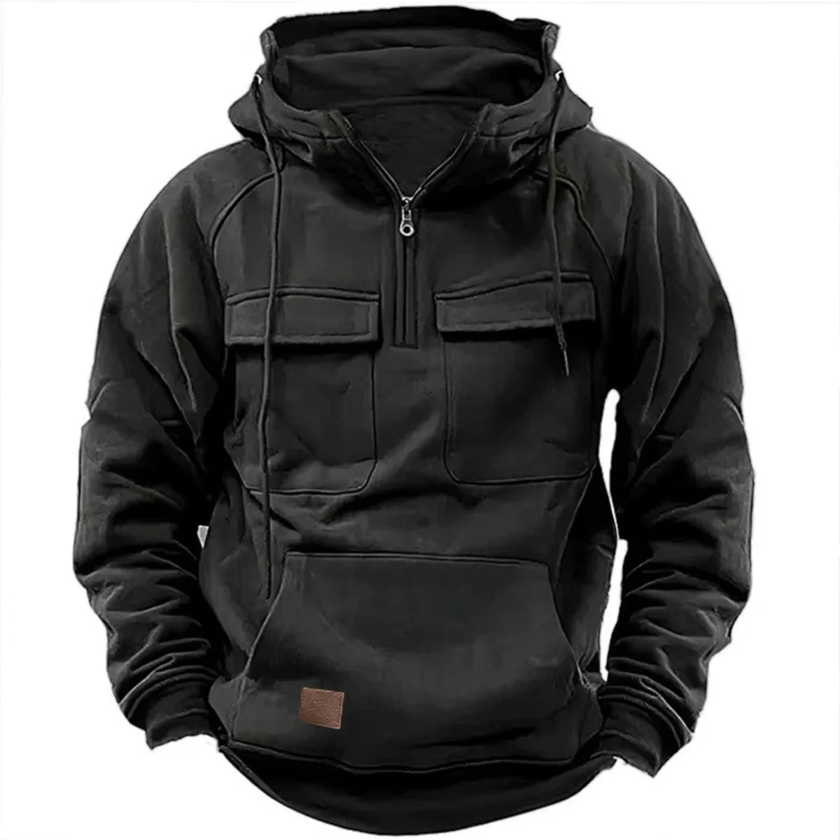 Luviza™ Urban Quarter Zip – Minimalistisk Stil