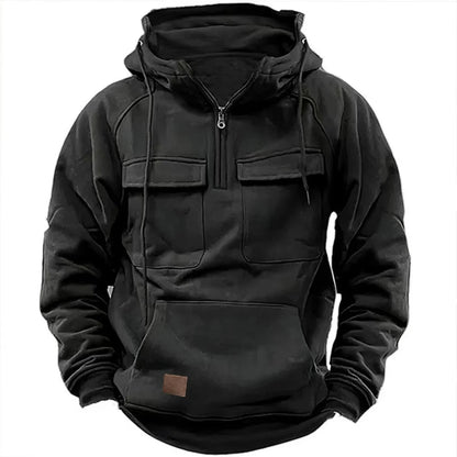 Luviza™ Urban Quarter Zip – Minimalistisk Stil